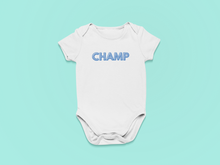 Load image into Gallery viewer, Champ Organic Cotton Baby Onesie