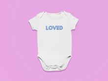 Load image into Gallery viewer, Loved Organic Cotton Baby Onesie