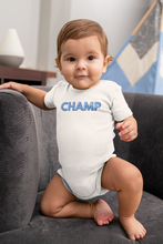 Load image into Gallery viewer, Champ Organic Cotton Baby Onesie
