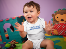 Load image into Gallery viewer, Fantastic Mini Human Organic Cotton Baby Onesie