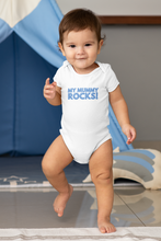 Load image into Gallery viewer, My Mummy Rocks! Organic Cotton Baby Onesie