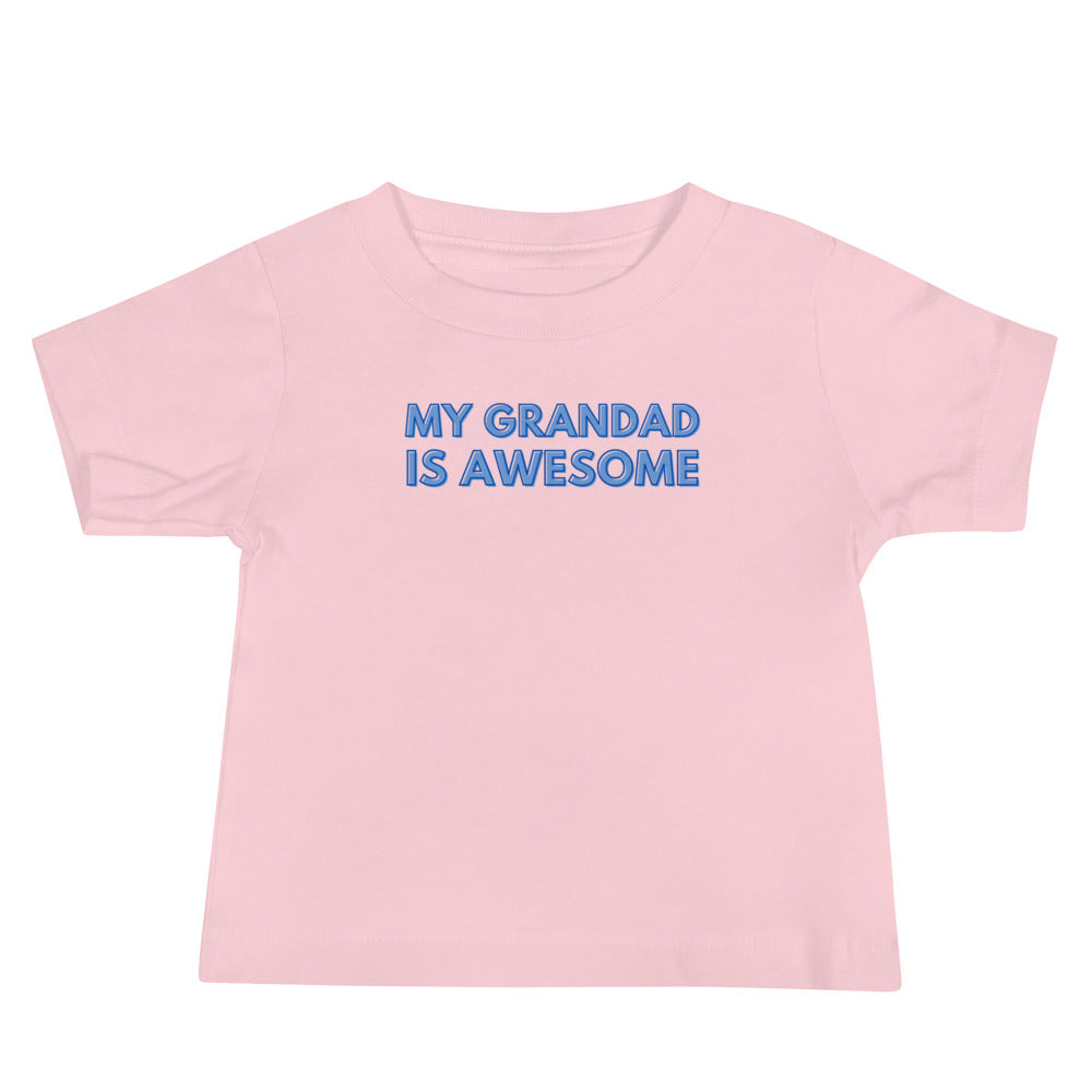 My Grandad Is Awesome Baby Soft Tee