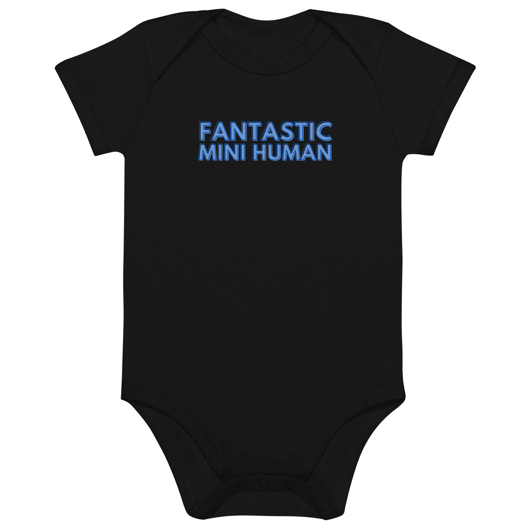 Fantastic Mini Human Organic Cotton Baby Onesie