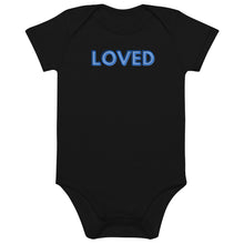 Load image into Gallery viewer, Loved Organic Cotton Baby Onesie
