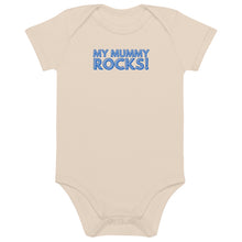 Load image into Gallery viewer, My Mummy Rocks! Organic Cotton Baby Onesie