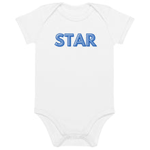 Load image into Gallery viewer, Star Organic Cotton Baby Onesie
