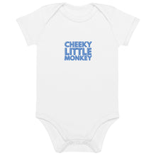 Load image into Gallery viewer, Cheeky Little Monkey Organic Cotton Baby Onesie