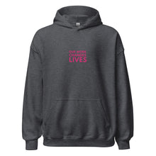 Load image into Gallery viewer, Our Work Changes Lives Hoodie