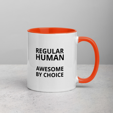 Load image into Gallery viewer, Regular Human - Awesome By Choice Mug