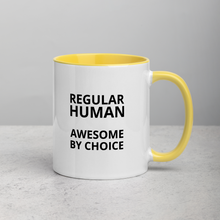 Load image into Gallery viewer, Regular Human - Awesome By Choice Mug