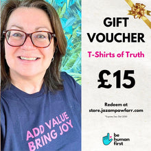 Load image into Gallery viewer, T-Shirts Of Truth Gift Voucher
