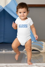 Load image into Gallery viewer, My Mummy Rocks! Organic Cotton Baby Onesie
