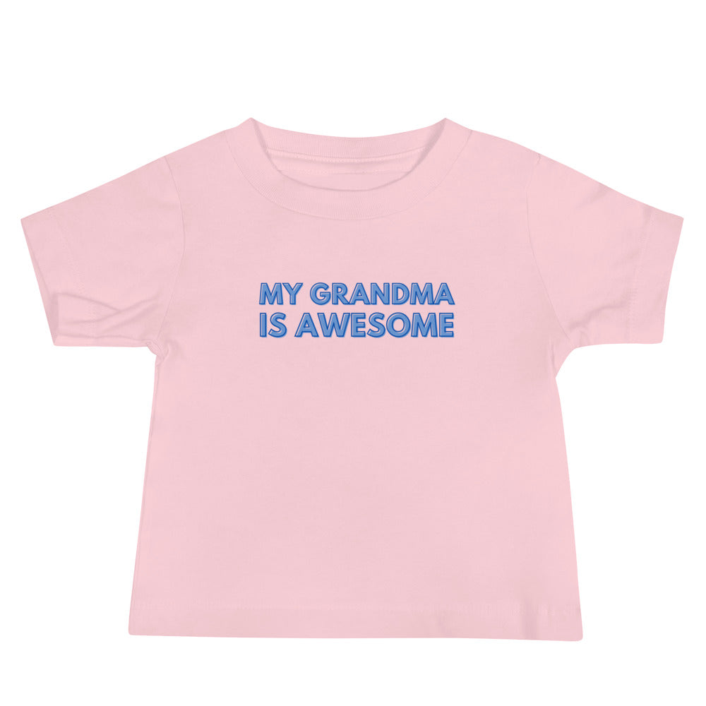 My Grandma Is Awesome Baby Soft Tee