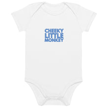 Load image into Gallery viewer, Cheeky Little Monkey Organic Cotton Baby Onesie
