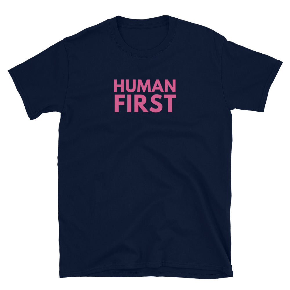 New Human First T-Shirt