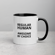 Load image into Gallery viewer, Regular Human - Awesome By Choice Mug
